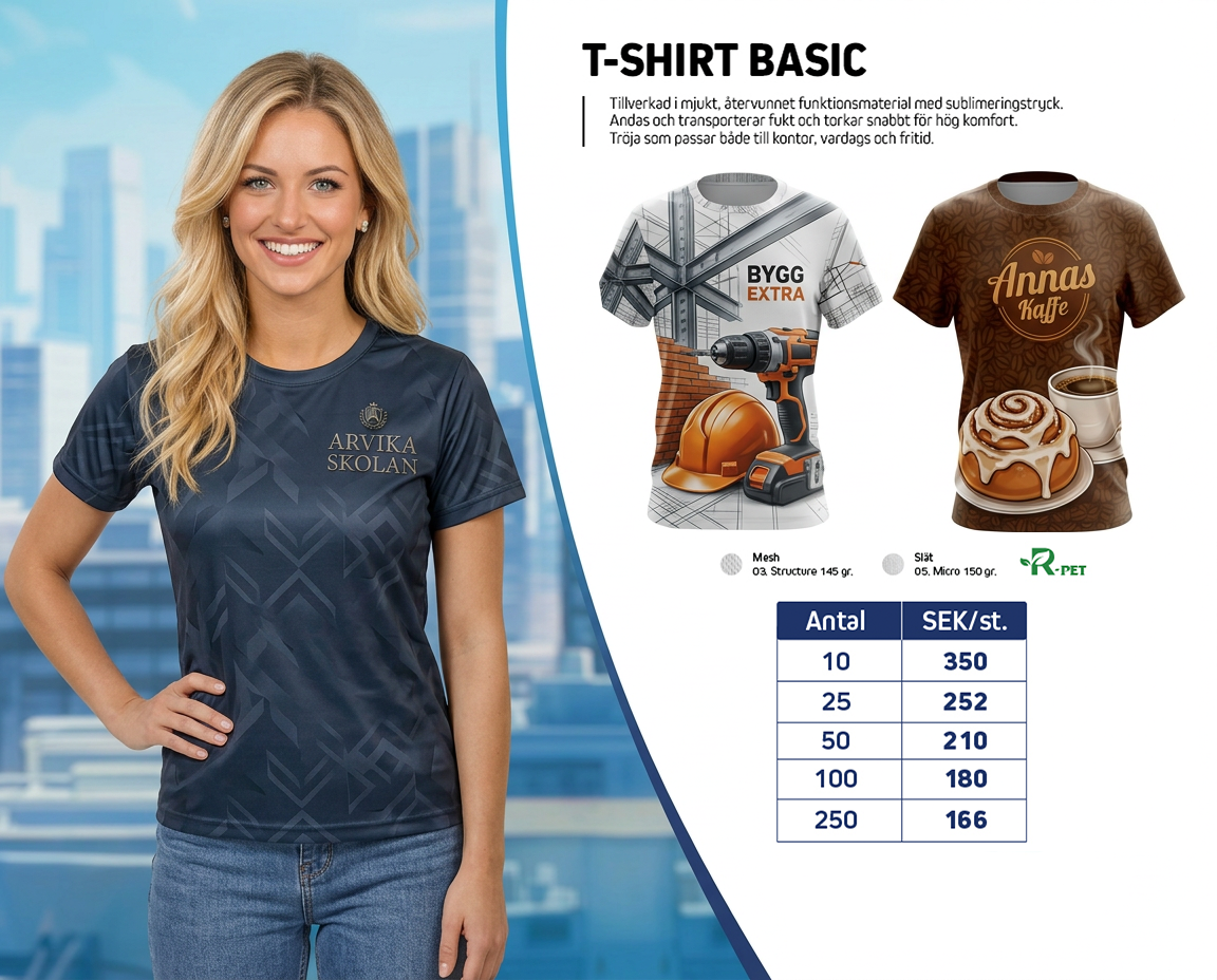 T-Shirt Basic Profilkläder