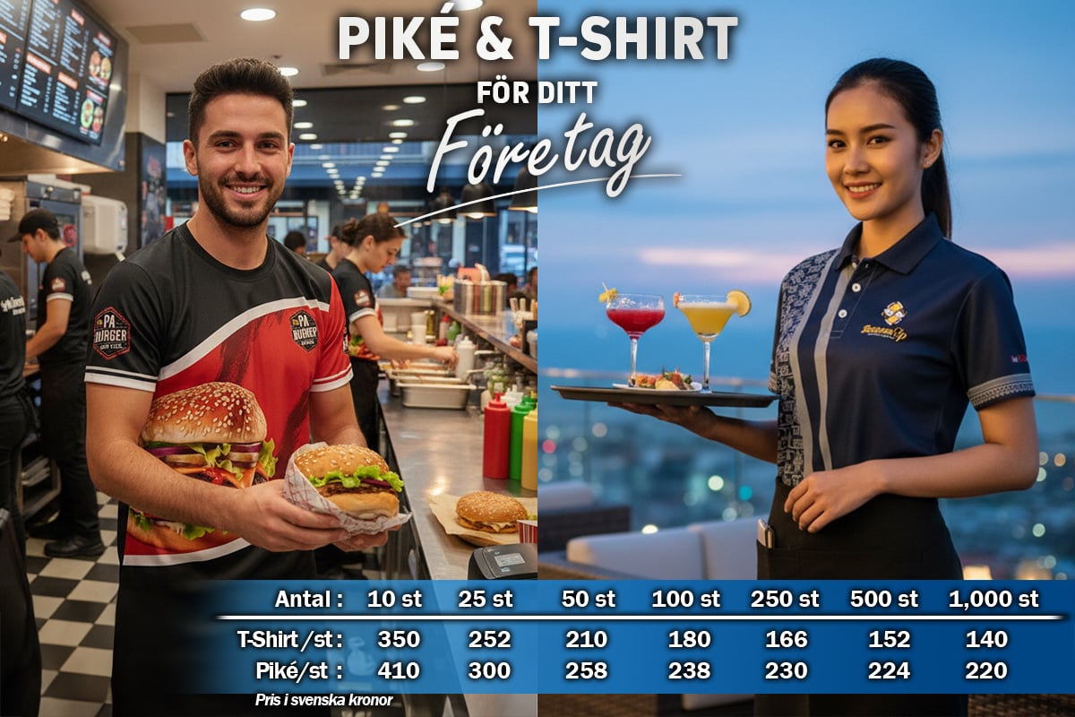 Shirt och Pike med rek. slutkundpriser